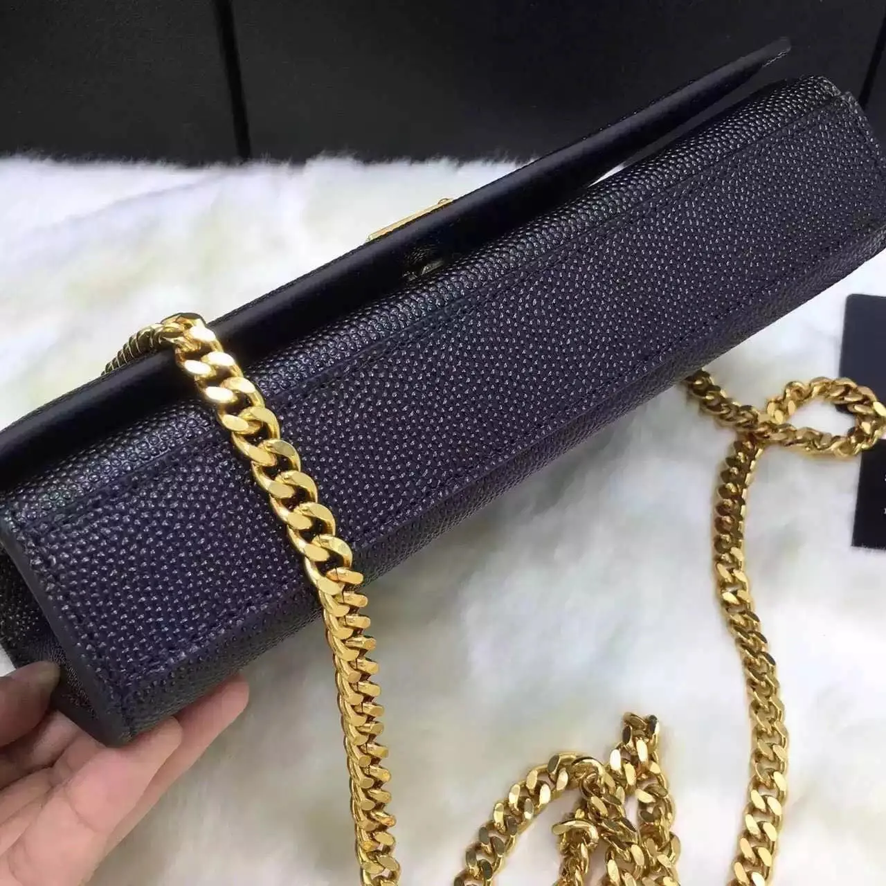 Bolsa Satchel Powder Kate YSL Saint Laurent - Loja Must Have