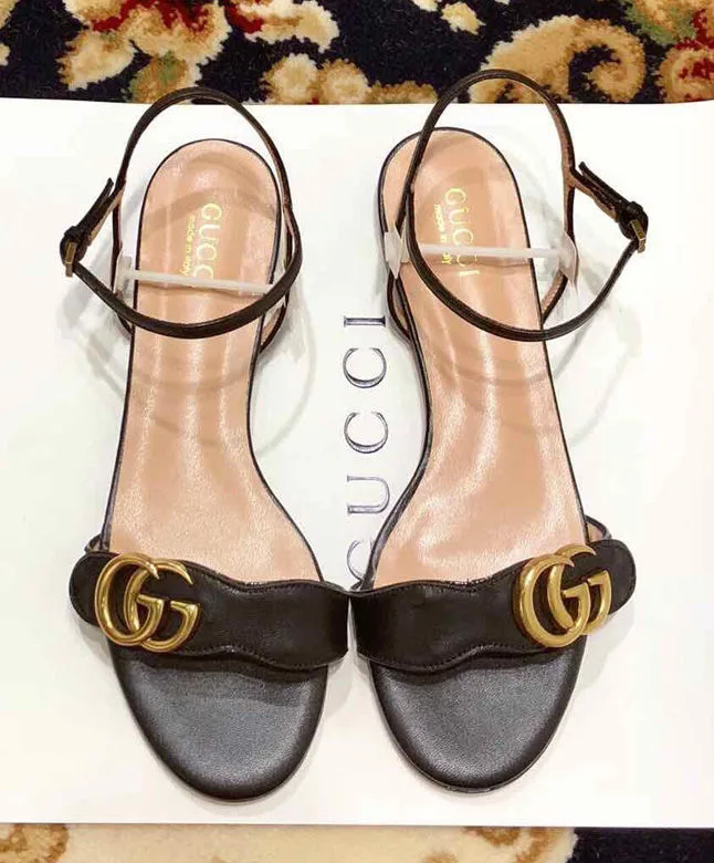 Sandália rasteira Double G Gucci - Loja Must Have