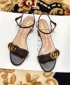 Sandália rasteira Double G Gucci - Loja Must Have