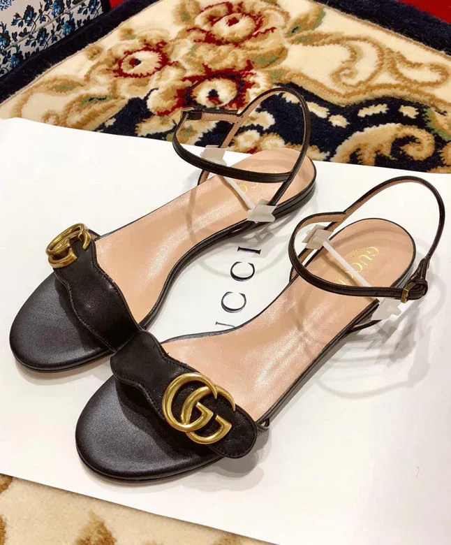 Sandália rasteira Double G Gucci - Loja Must Have