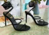 Sandália Salto Rene Caovilla Cleo Strass - Loja Must Have