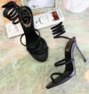 Sandália Salto Rene Caovilla Cleo Strass - Loja Must Have