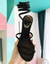 Sandália Salto Rene Caovilla Cleo Strass - Loja Must Have