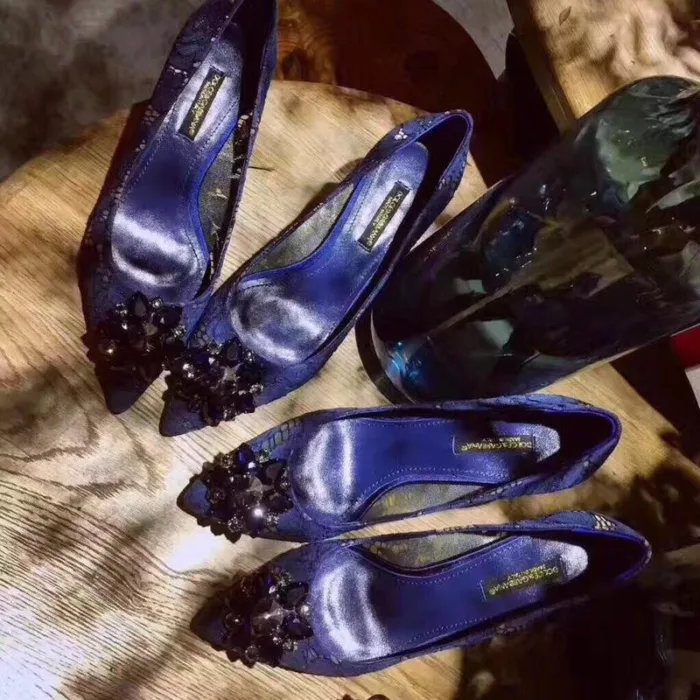 Scarpin Bellucci Dolce&Gabbana Renda e Cristais - Loja Must Have