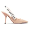 Scarpin Slingback Dior fita J'adior tecido - Loja Must Have