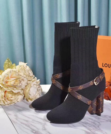 Bota  Ankle Boot Louis Vuitton Silhouette - Loja Must Have