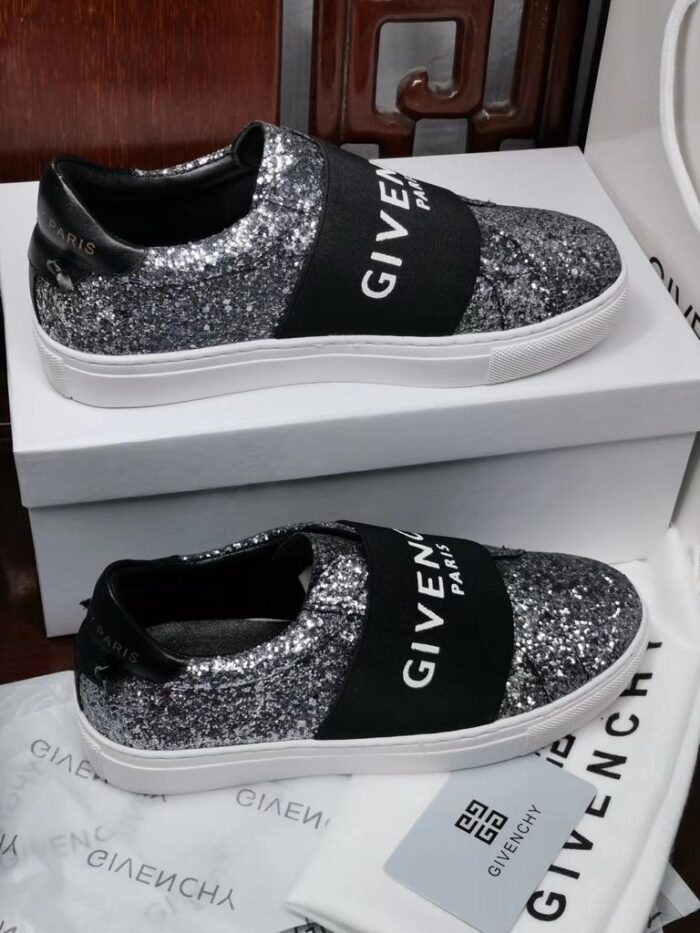 Tênis Givenchy Paris Glitter sneaker Elástico Logo - Loja Must Have