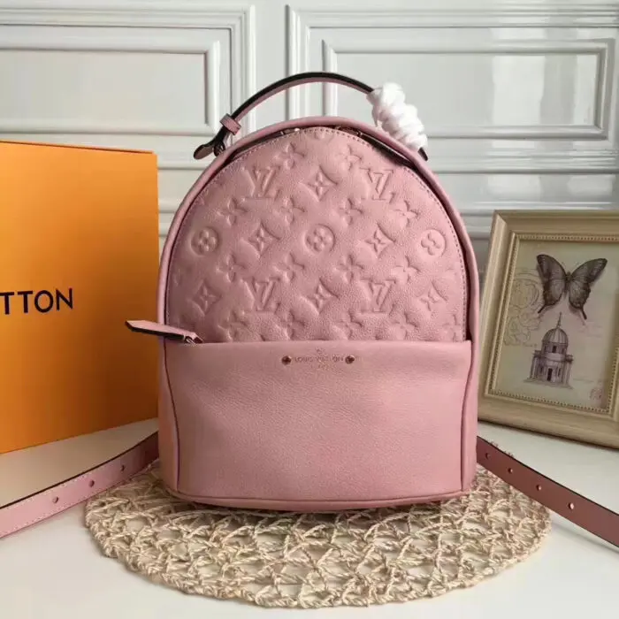 Louis Vuitton - Pink Monogram Empreinte Sorbonne