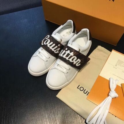 Tênis sneaker Front Row Logo Louis Vuitton - Loja Must Have